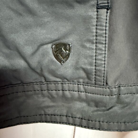 KÜHL Luna Moto Jacket Women’s Large Carbon Gray Soft Stretch EUC - Picture 6 of 14